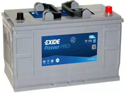 Стартерная аккумуляторная батарея powerpro EXIDE EF1202